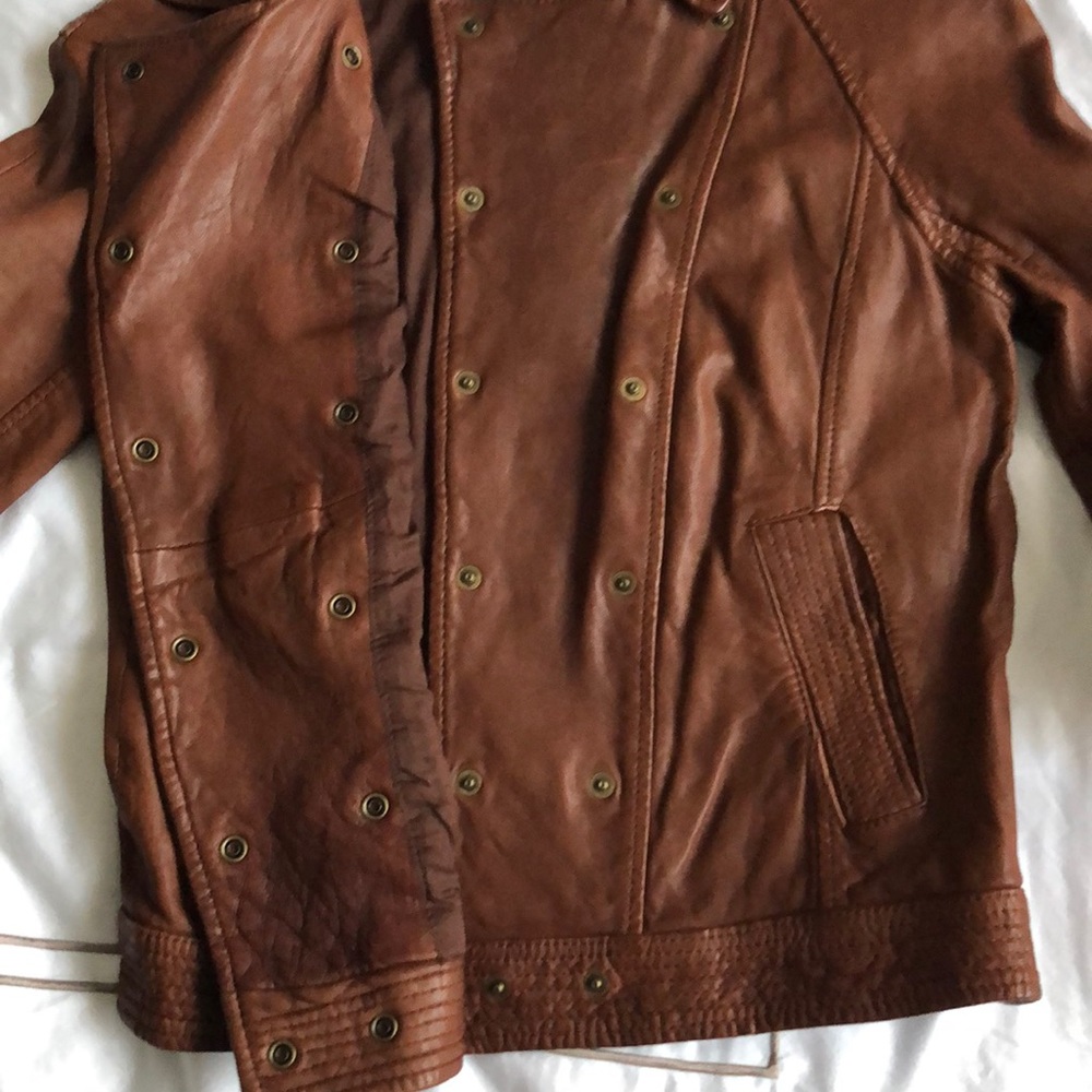 madewell wearmaster leather jacket - Picture 4 of 11